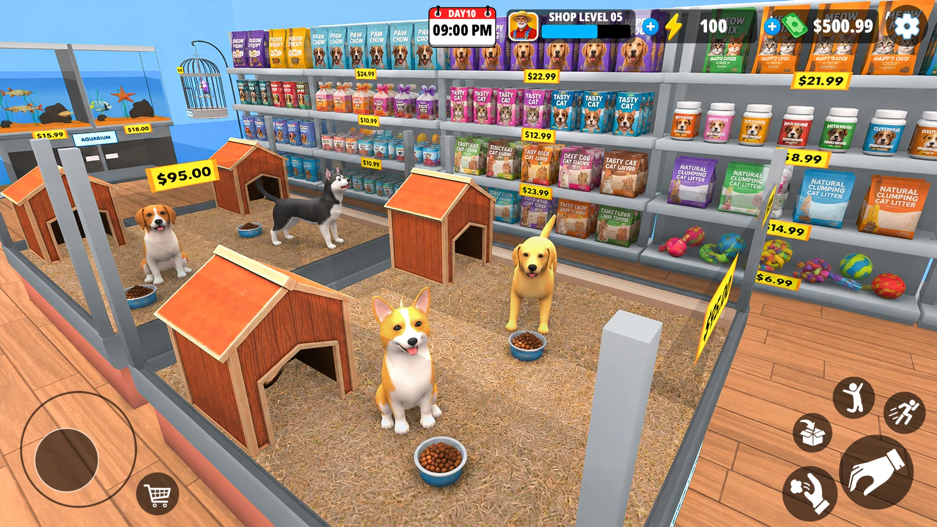 Pet Shop Journey Simulator screenshot