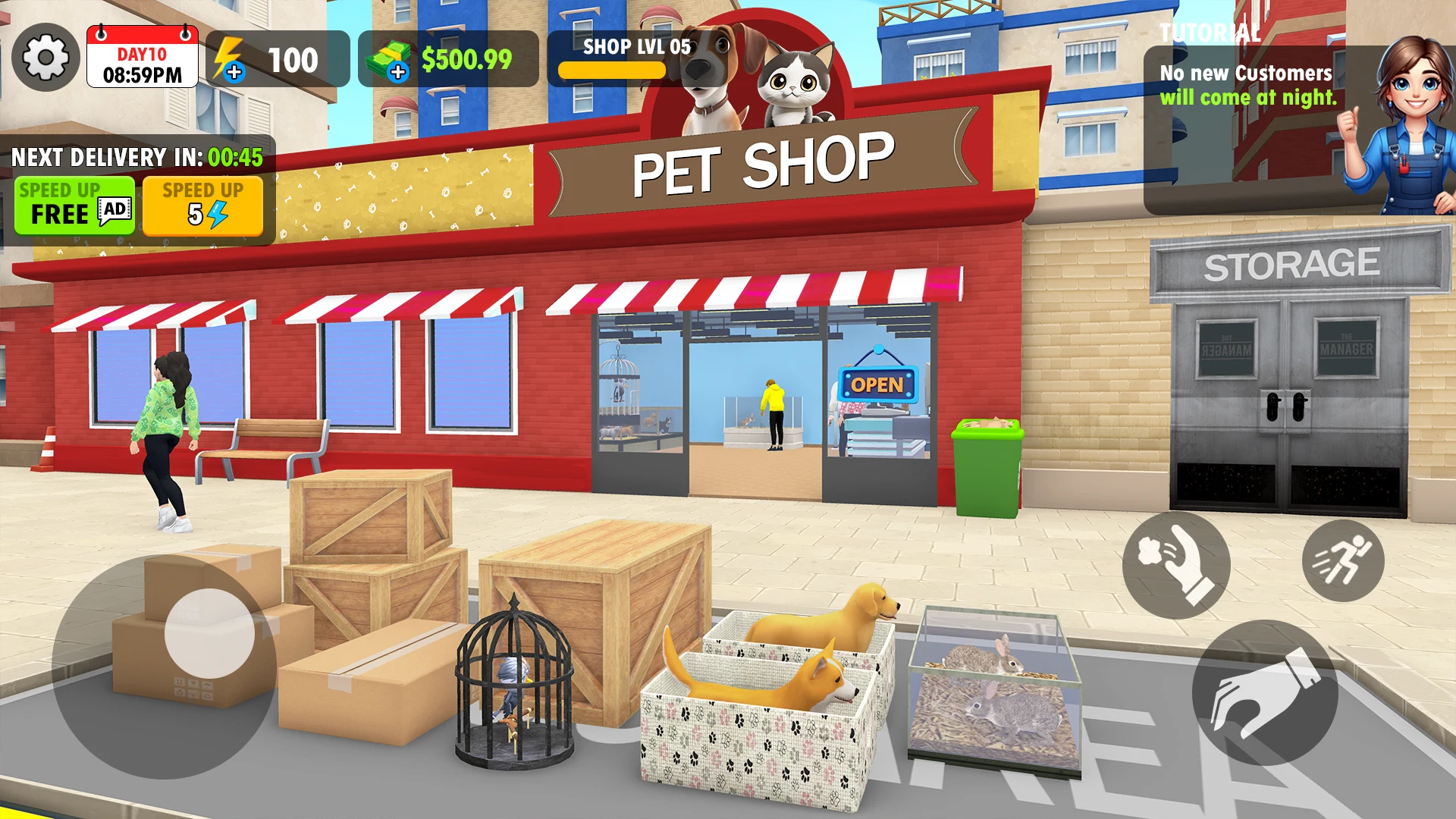 Pet Shop Journey Simulator screenshot