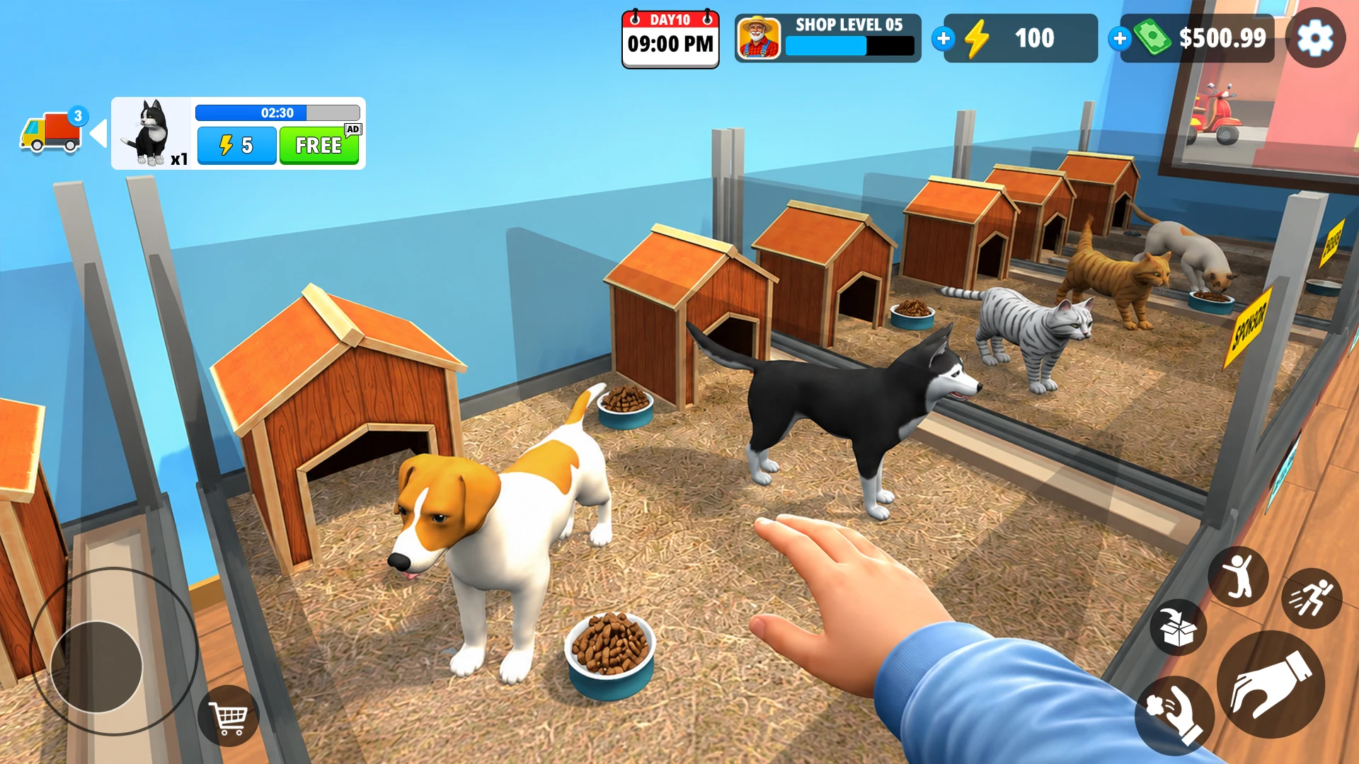Pet Shop Journey Simulator screenshot