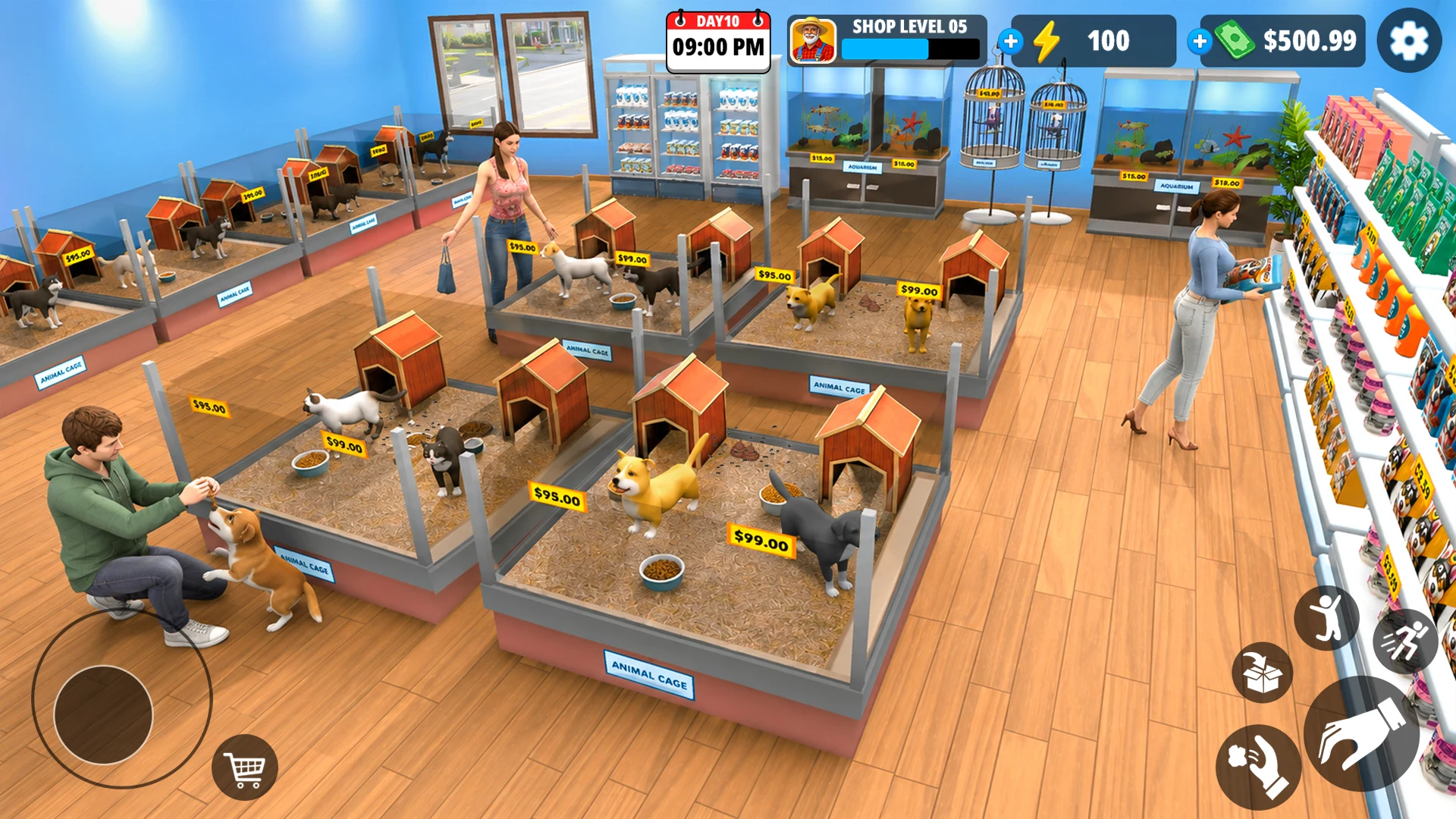 Pet Shop Journey Simulator screenshot