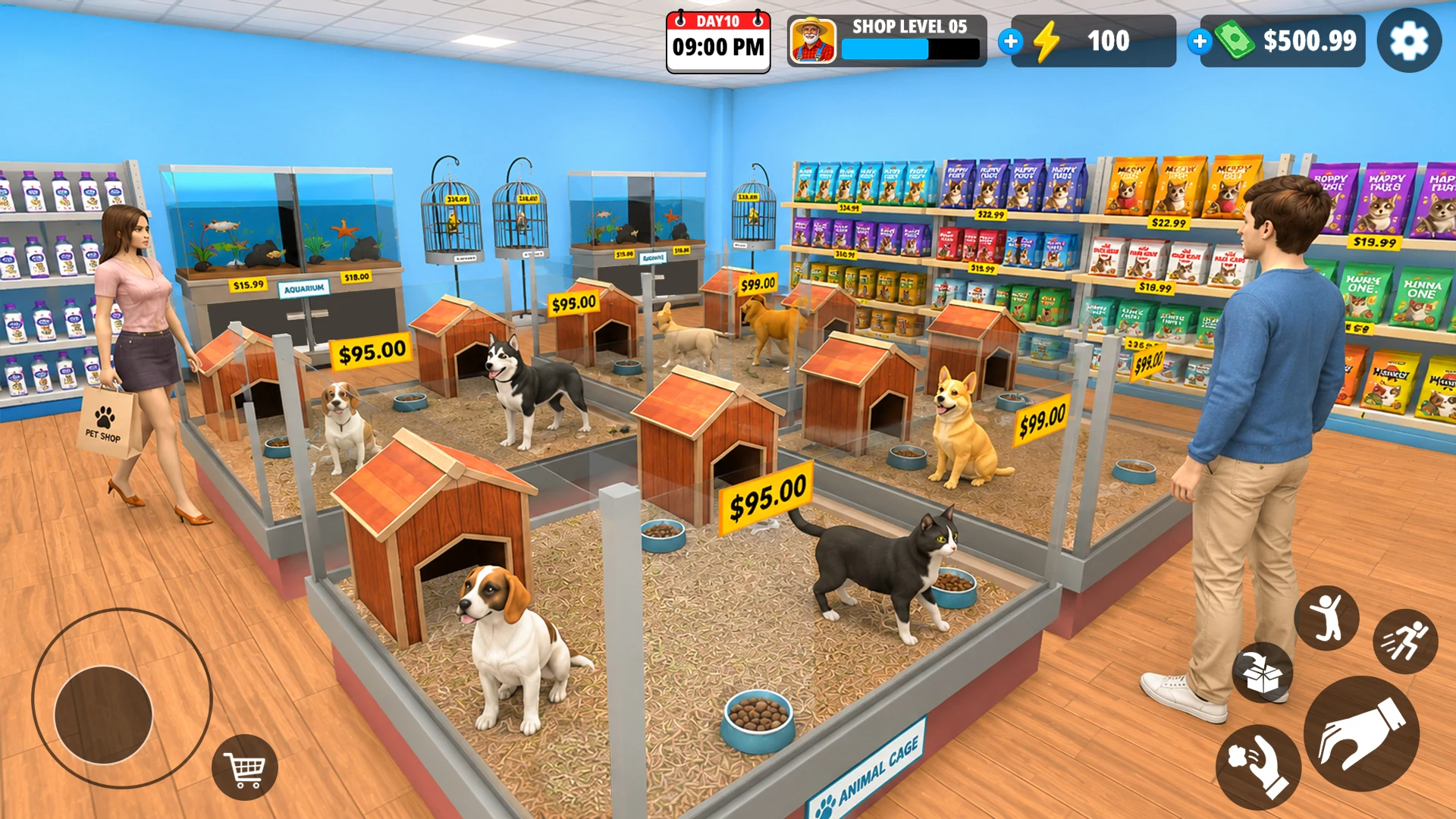 Pet Shop Journey Simulator screenshot