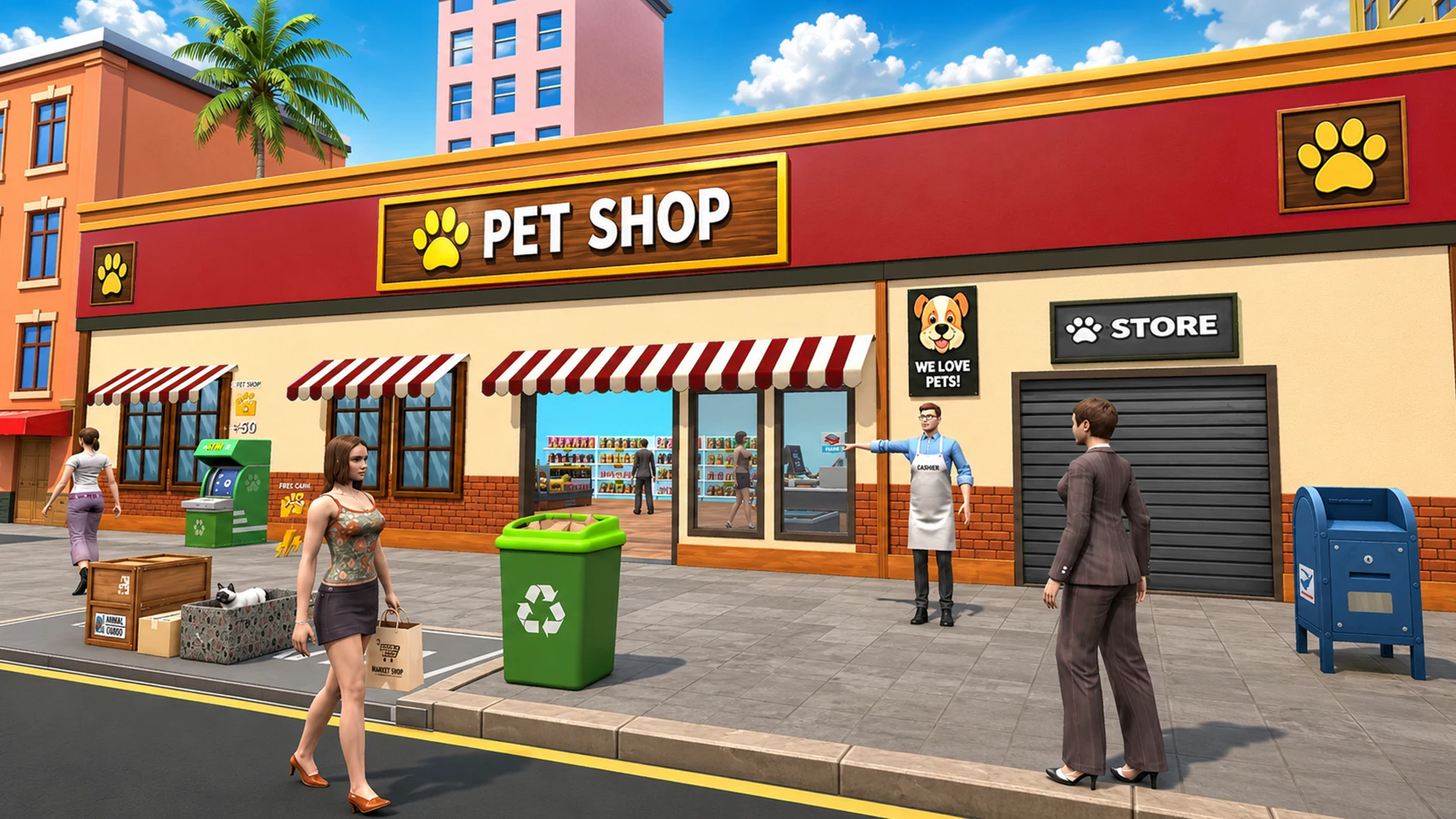 Pet Shop Journey Simulator screenshot